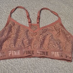 Victoria's Secret PINK Logo Sports Bra